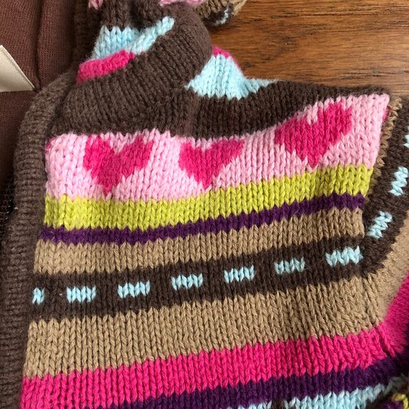 Nevada Multi-coloured zip up hoodie sweater - Picture 3 of 7